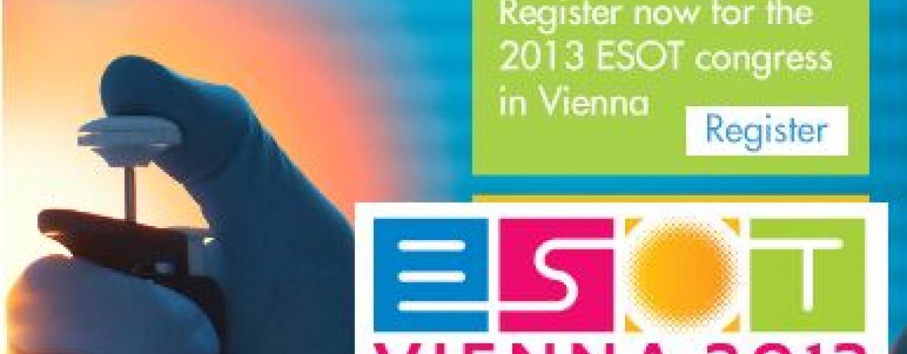 ESOT Congress, Vienna | Sept 8-11
